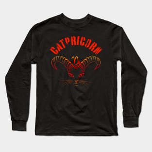 Capricorn The Sea Goat With A Twist Long Sleeve T-Shirt